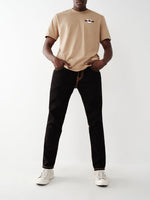 True Religion Super T Skinny Black Mid Rise Jeans