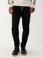 True Religion Super T Skinny Black Mid Rise Jeans