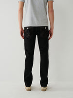True Religion Classic Needle Straight Black Mid Rise Jeans