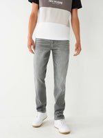 True Religion Men BIG T Ricky Straight Fit Mid Rise Jeans