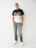 True Religion Men BIG T Ricky Straight Fit Mid Rise Jeans