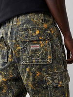 True Religion Men Multi Oversize Fit Printed Trouser