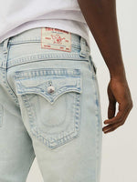 True Religion Men SN Ricky Straight Fit Light Wash Jeans