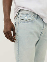True Religion Men SN Ricky Straight Fit Light Wash Jeans
