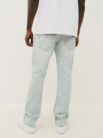 True Religion Men SN Ricky Straight Fit Light Wash Jeans
