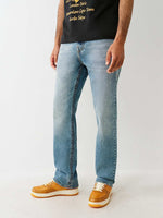True Religion Men Blue Straight Fit Jeans