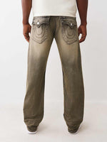 TRUE RELIGION Men RICKY Big T Grey Jeans