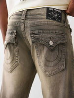 TRUE RELIGION Men RICKY Big T Grey Jeans
