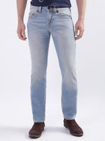 True Religion Super T Straight Blue Lightly Washed Mid Rise Jeans