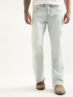 True Religion Men Bootcut Mid-Rise Heavy Fade Jeans