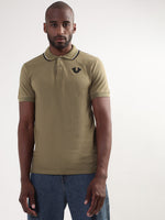 True Religion Martini Olive Regular Fit Polo T-Shirt