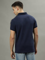 True Religion Blue Fashion Regular Fit Polo T-Shirt