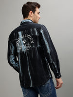 True Religion Black Fashion Tie - Dye Regular fit Shirt