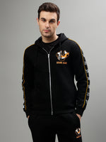 True Religion Men Printed Hooded Full Sleeves Sweatshirt