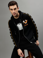 True Religion Men Printed Hooded Full Sleeves Sweatshirt