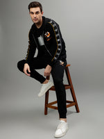 True Religion Men Printed Hooded Full Sleeves Sweatshirt