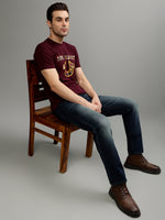 True Religion Wine Fashion Regular fit T-Shirt