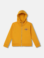 True Religion Boys Solid Full Sleeves Hooded Sweatshirt