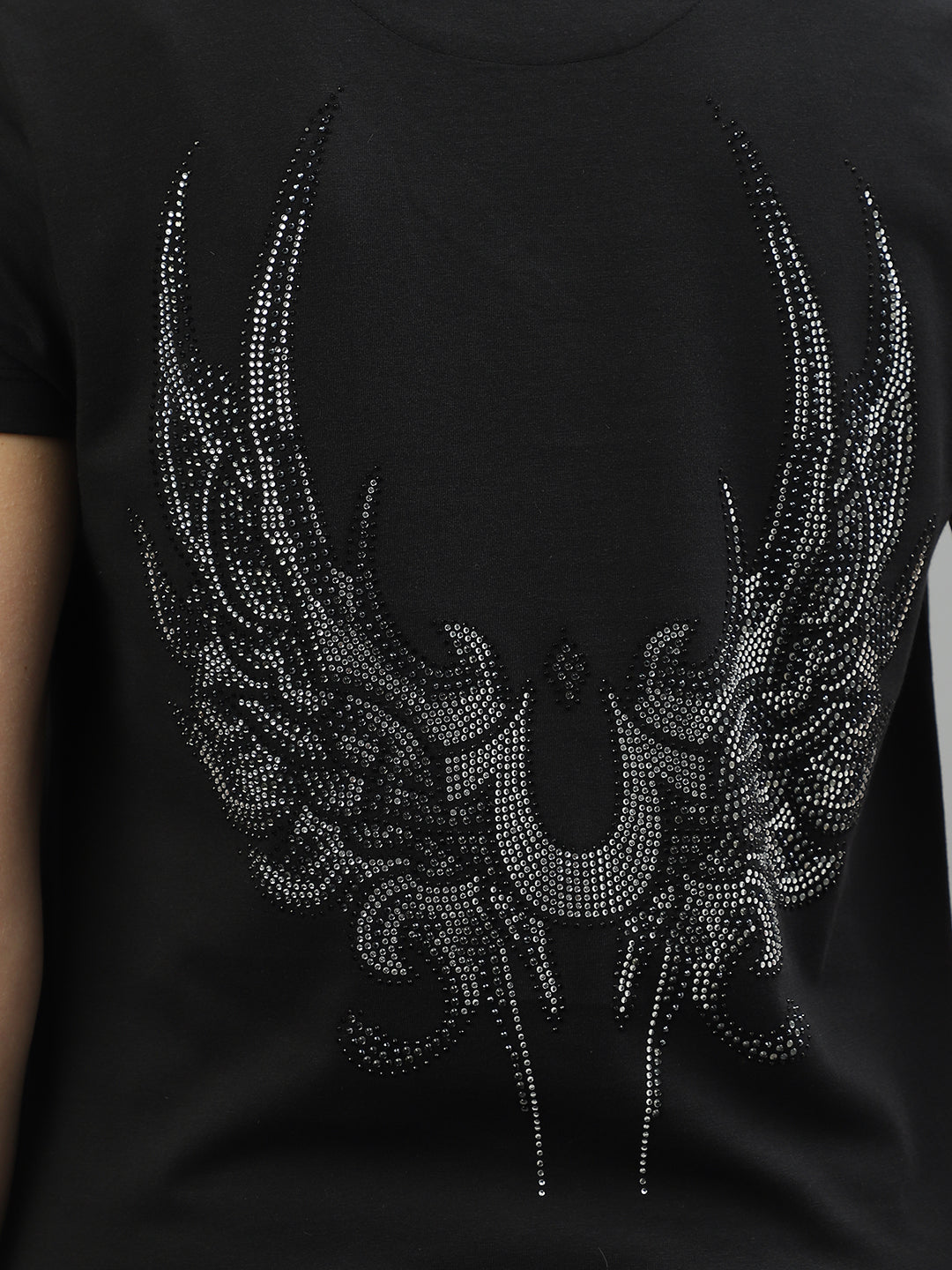 True Religion Black Fashion Regular Fit T-Shirt