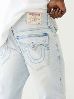 True Religion Men SN Ricky Straight Fit Light Wash Jeans