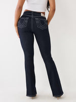 True Religion SN Becca Bootcut Blue Mid-Rise Solid Jeans
