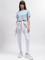 True Religion Women White Super Skinny Fit Mid-Rise Non Stretchable Jeans