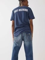 True Religion Men SN Ricky Straight Fit Medium Wash Jeans