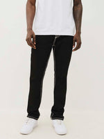 True Religion Men Super T Ricky Straight Fit Mid Rise Jeans