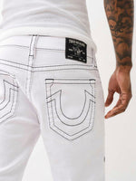 True Religion Men BIG T Rocco Slim Fit Mid Rise Jeans