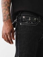 True Religion Men SN Ricky Straight Fit Mid Rise Jeans