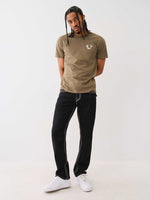 True Religion Men Big QT Ricky Straight Fit Mid Rise Jeans