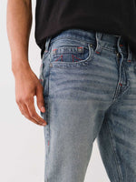 True Religion Men SN Geno Skinny Fit Medium Wash Jeans