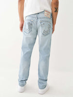 True Religion Men Super T Geno Skinny Fit Light Wash Jeans