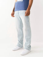 True Religion Men BIG T Billy Bootcut Fit Light Wash Jeans