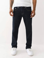 True Religion Men SN Ricky Straight Fit Dark Wash Jeans