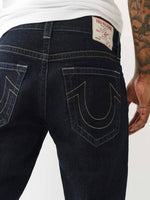 True Religion Men SN Ricky Straight Fit Dark Wash Jeans