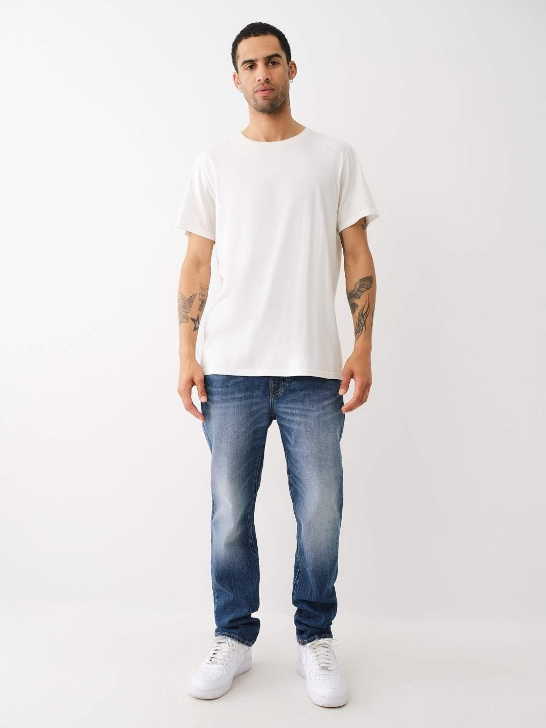 True Religion Men SN Rocco Slim Fit Dark Wash Jeans