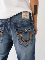 True Religion Men SN Rocco Slim Fit Dark Wash Jeans