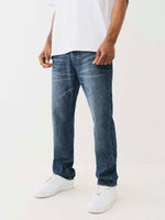 True Religion Men SN Ricky Straight Fit Dark Wash Jeans