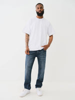 True Religion Men SN Ricky Straight Fit Dark Wash Jeans