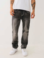True Religion Men Big QT Ricky Straight Fit Mid Rise Jeans