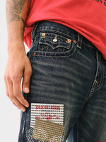 True Religion Men SN Billy Bootcut Fit Dark Wash Jeans