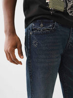 True Religion Men SN Ricky Straight Fit Dark Wash Jeans