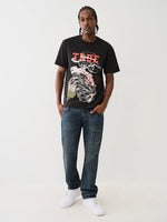 True Religion Men SN Ricky Straight Fit Dark Wash Jeans