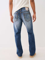 True Religion Men Big T Billy Bootcut Fit Dark Wash Jeans