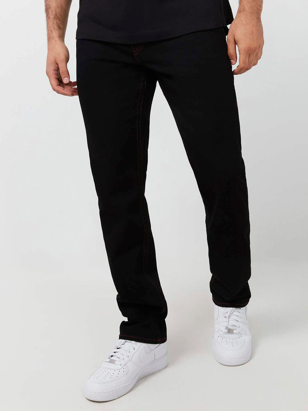 True Religion Men SN Ricky Straight Fit Mid Rise Jeans