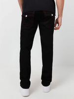 True Religion Men SN Ricky Straight Fit Mid Rise Jeans