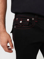 True Religion Men SN Ricky Straight Fit Mid Rise Jeans