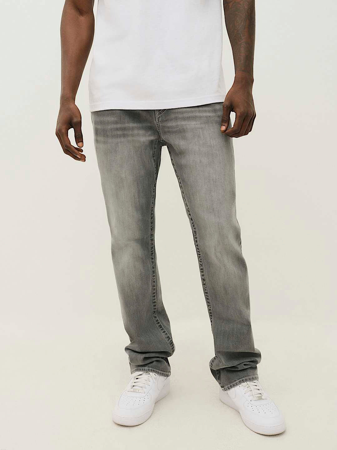 True Religion Men SN Ricky Straight Fit Mid Rise Jeans