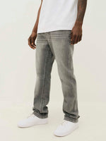 True Religion Men SN Ricky Straight Fit Mid Rise Jeans